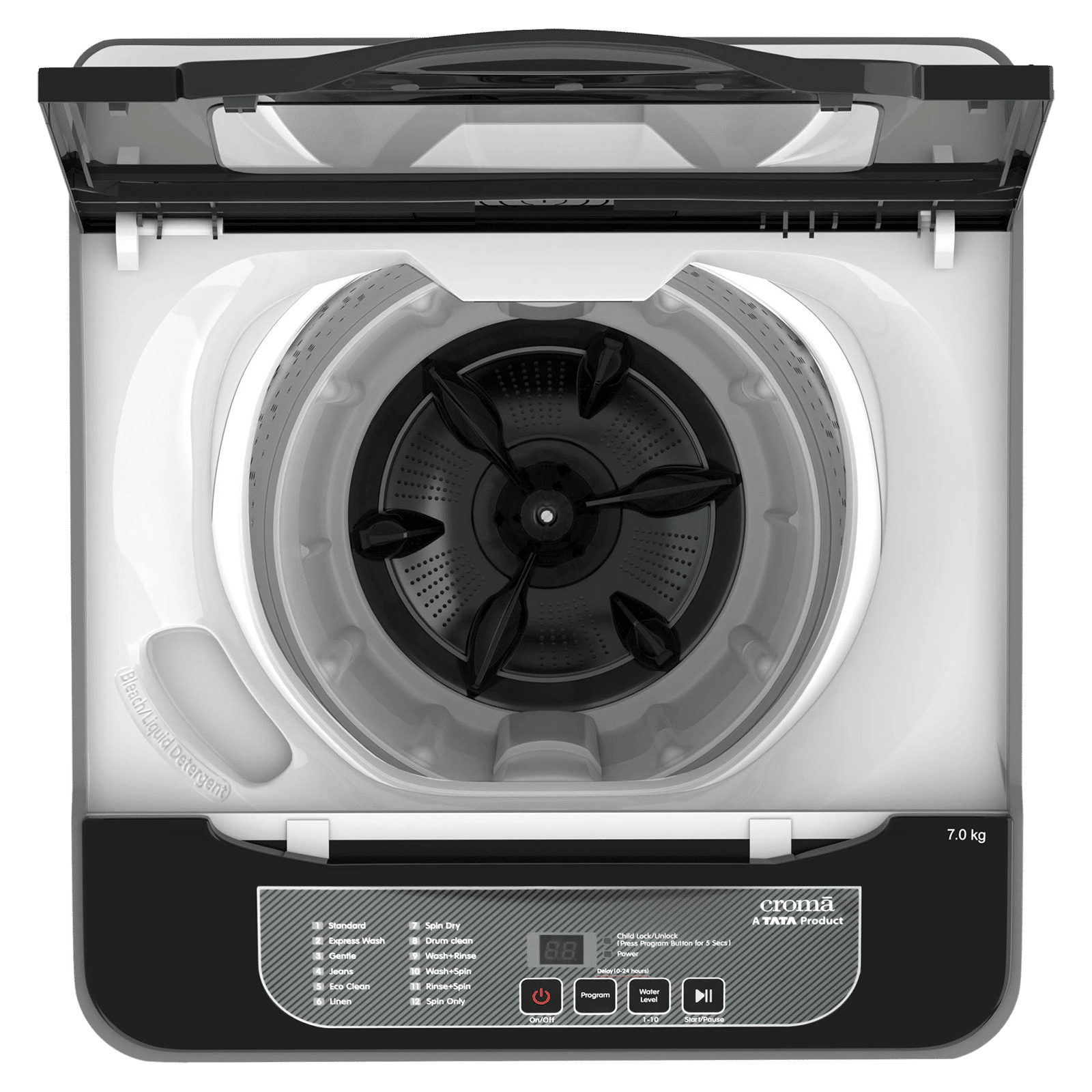 Buy Croma 7 kg 5 Star Fully Automatic Top Load Washing Machine